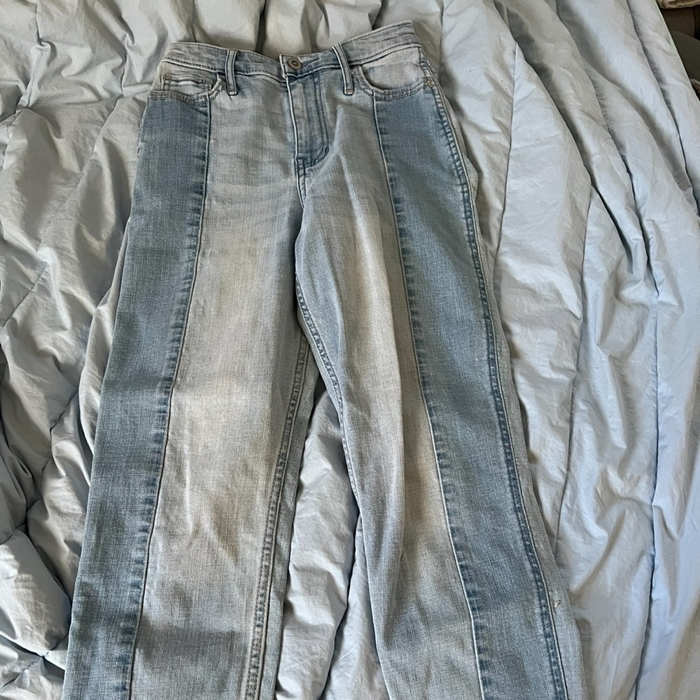 Hollister Co. Two Toned Boyfriend Jeans